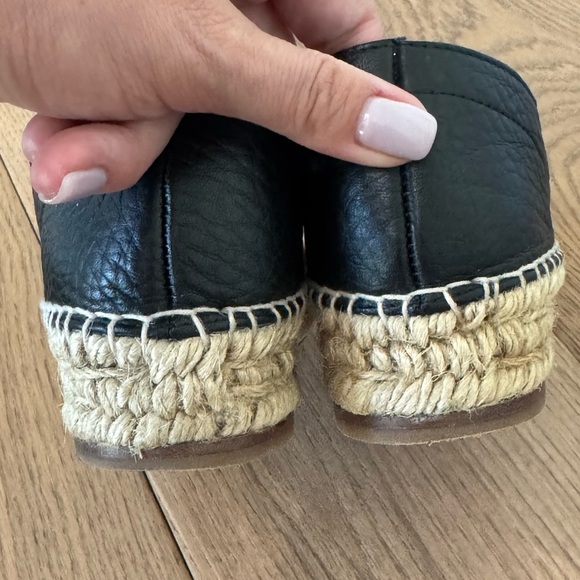 Alexander Wang Devon Leather Zip Platform Espadrille - Black - Size 36 (6) - EUC - Picture 10 of 10